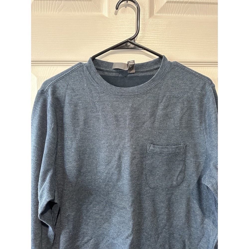 Vuori Jeffreys Pullover fleece sweatshirt Dark Blue Men's Medium - Picture 5 of 13